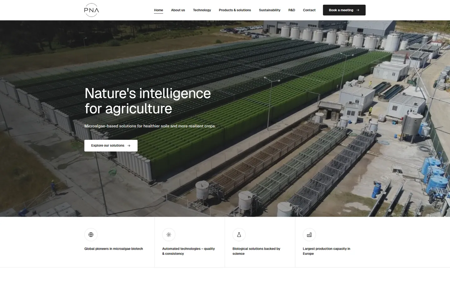 PN Agrosolutions website
